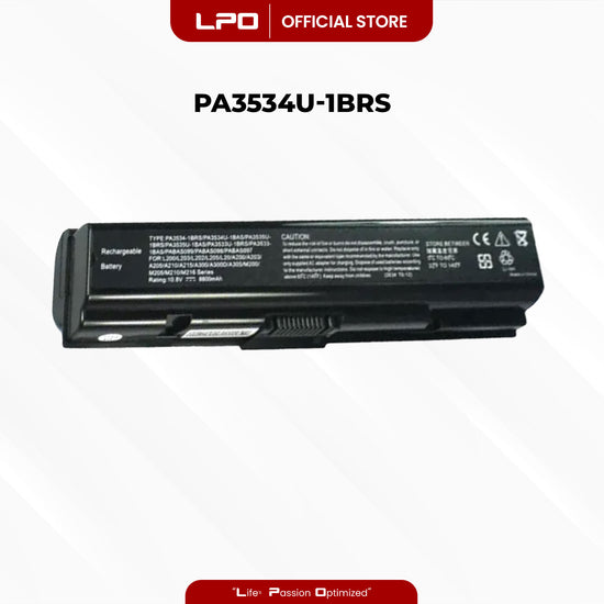 Laptop Battery PA3534U-1BRS Compatible with Toshiba A200, A205, A215, A300, A305 Series