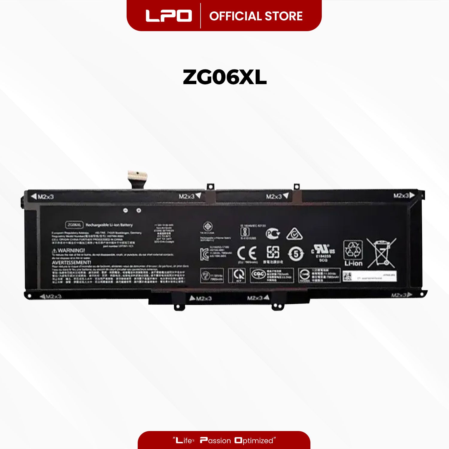 Laptop Battery ZG06XL Compatible with HP ZBook Studio G5 Series Notebook, HP EliteBook 1050 G1 Series Notebook