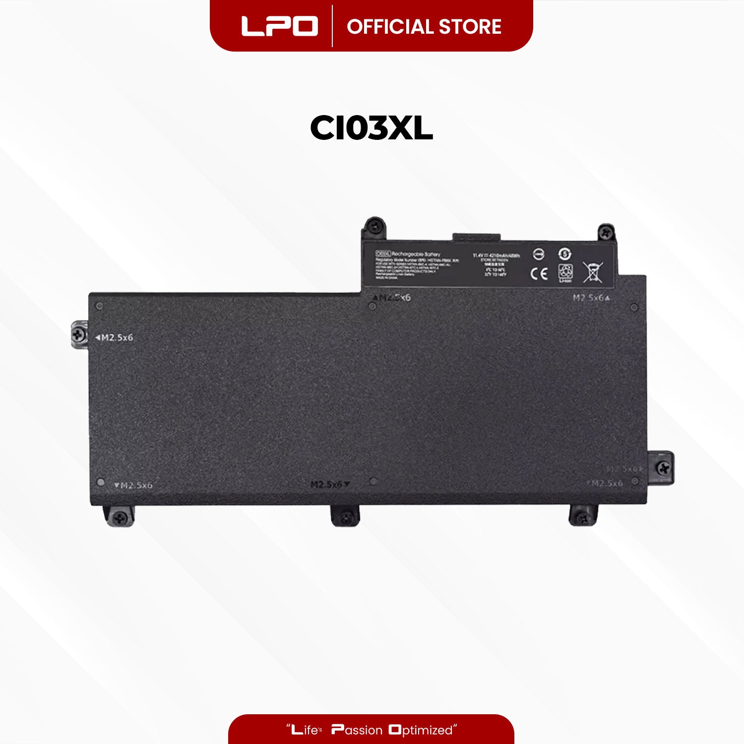 Laptop Battery CI03XL Compatible with HP ProBook 640 G2 645 G2 650 G2 655 G2 Series