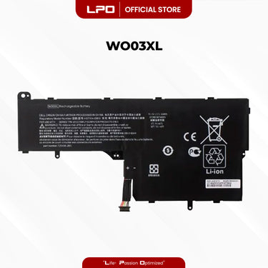 Laptop Battery WO03XL Compatible with HP Split 13 HP Split 13 x 2 HP Split 13-M010DX