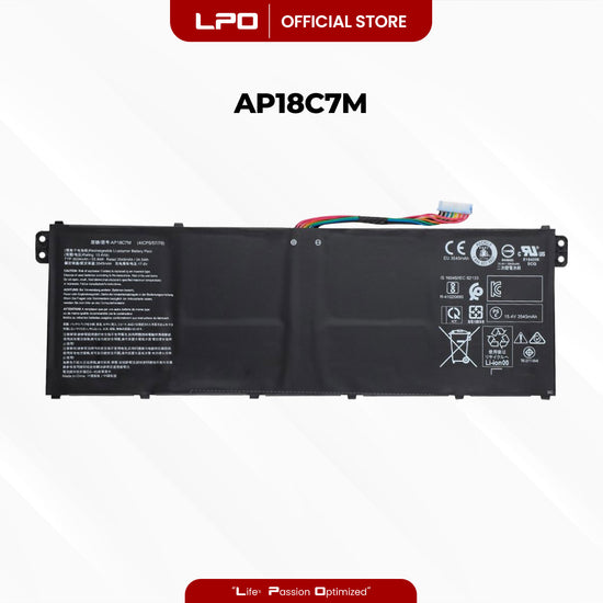 Laptop Battery AP18C7M	Acer Spin 5 SP513-54N-56M2, Swift 3 SF313-52G-71J6 - LPO Laptop PC-Outlet
