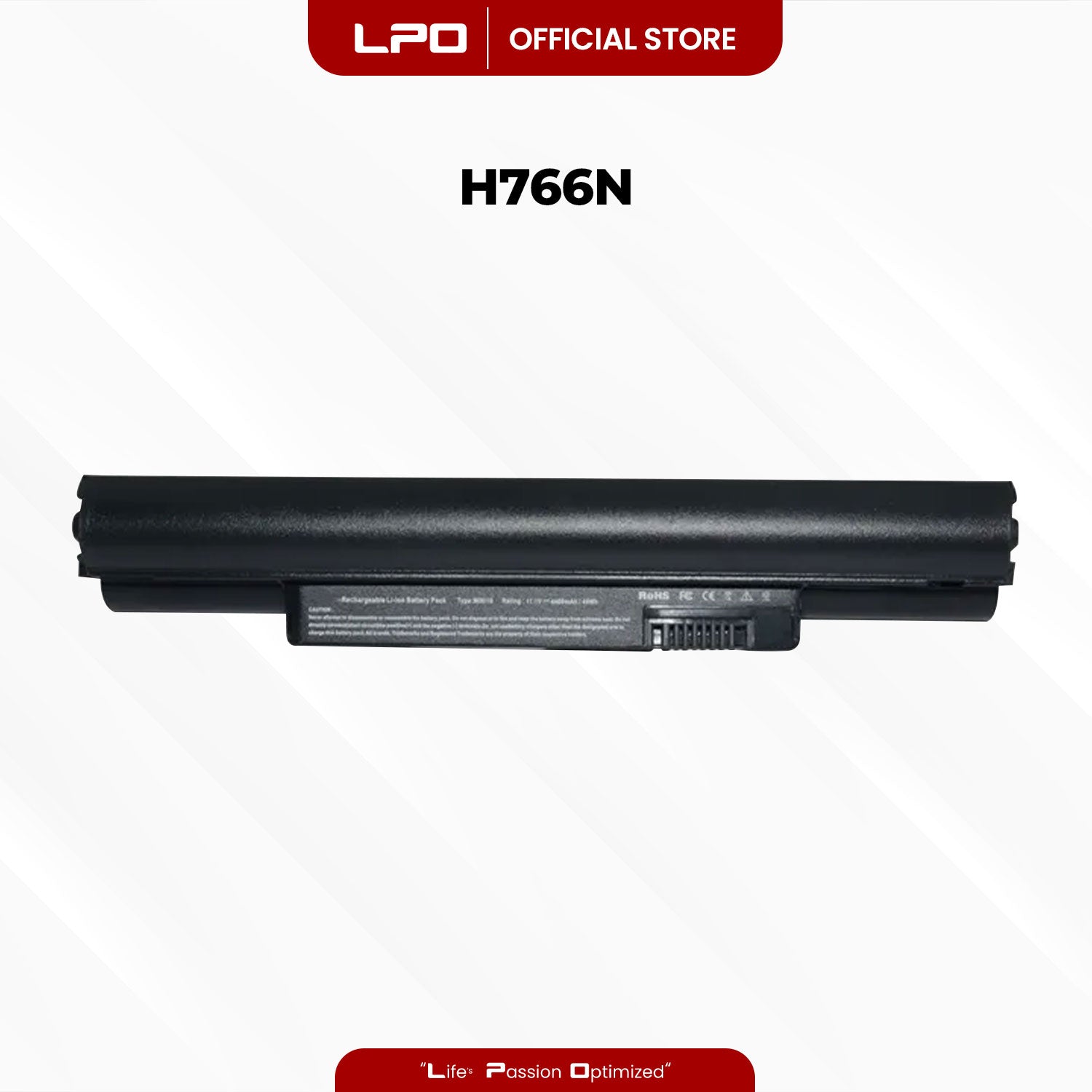Laptop Battery H766N Compatible with Dell Inspiron Mini 10, 10v, 11z, 1010, 1010n, 1010v, 1011