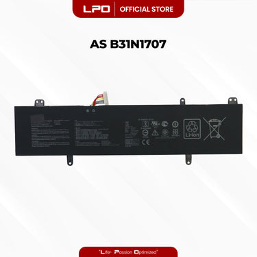 Laptop Battery B31N1707 Compatible with Asus VivoBook S14 S410 S410UA S410UQ-NH74 - LPO Laptop PC-Outlet