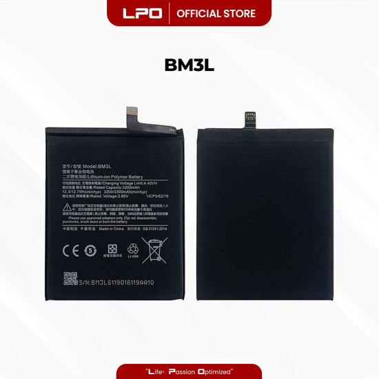 Cellphone Battery Xiaomi Mi 9 2019 BM3L Compatible with M1902F1G - LPO Laptop PC-Outlet