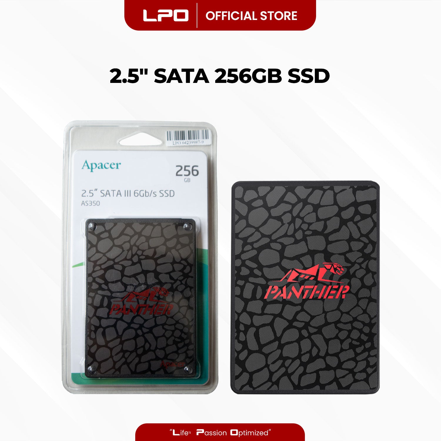 Apacer AS350 Panther 256GB 560MB/s 2.5
