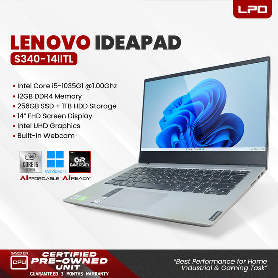 Pre owned Lenovo IdeaPad S340-14IIL