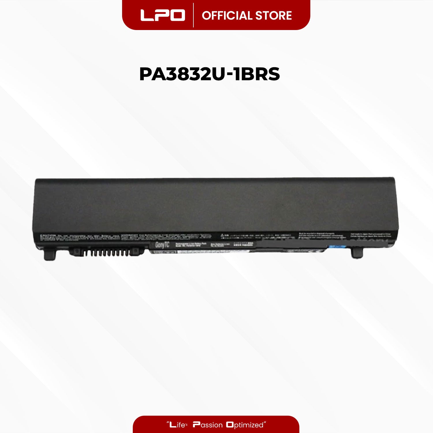 Laptop Battery PA3832U-1BRS Compatible with Toshiba Portege R830, ST8300, Dynabook R730, Dynabook R741, Portege R835, Satellite R630, Satellite R845, Satellite R830