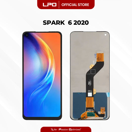 Cellphone LCD Screen	6.8"	Tecno Spark 6 2020 Compatible with KE7