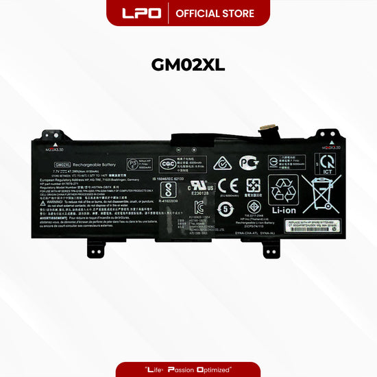 Laptop Battery GM02XL Compatible with HP CHROMEBOOK 11 G7,Chromebook 11 G7 EE Series