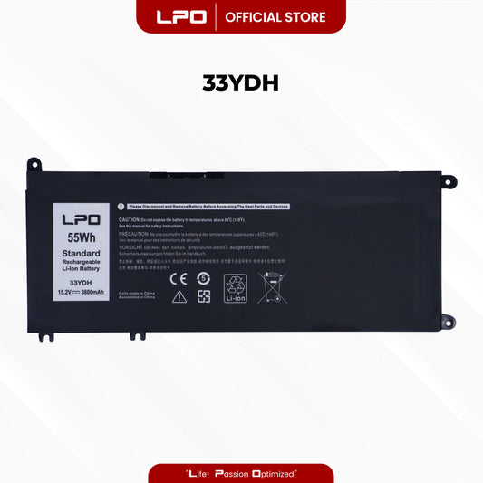 Laptop Battery 33YDH Compatible with Dell Inspiron 17 7000 7577 7773 7778 7786 7779 - LPO Laptop PC-Outlet