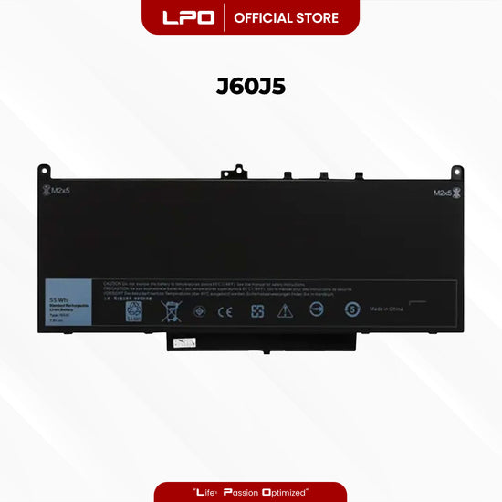 Laptop Battery J60J5 Compatible with Dell Latitude E7270 Latitude E7470 7270 7470 Series
