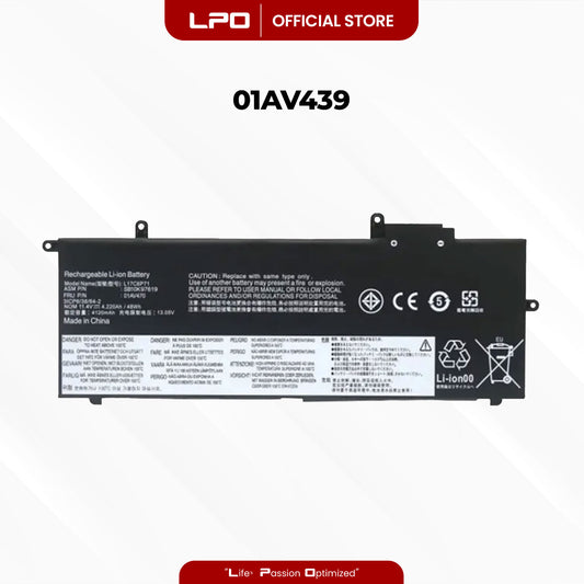 Laptop Battery 01AV470 Compatible with Lenovo ThinkPad X280 A285 Series	01AV470 01AV472 L17C6P71 L17M6P71 L17L6P71
