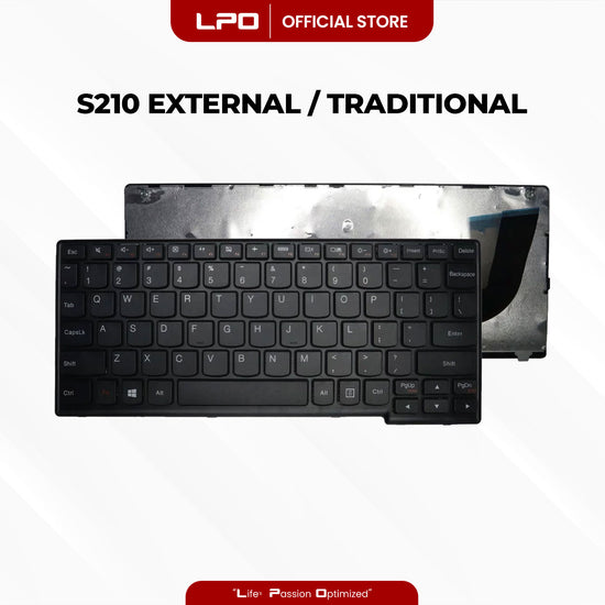 Laptop Keyboard LENOVO S210 External / Traditional Black US Compatible with Lenovo IdeaPad Yoga 11S S20-30 flex10g S210