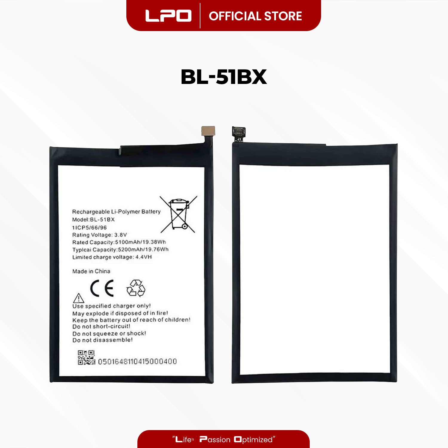 Cellphone Battery	Infinix Hot 10 2020 BL-51BX Compatible with X682B, X682C, MZ-Infinix X682B, MZ-Infinix X682C