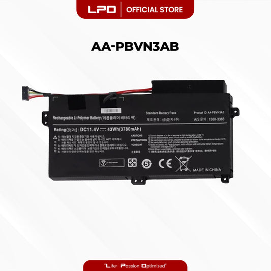 Laptop Battery AA-PBVN3AB Compatible with Samsung NP370R4E NP370R5E NP450R4E NP450R5E NP510R5E
