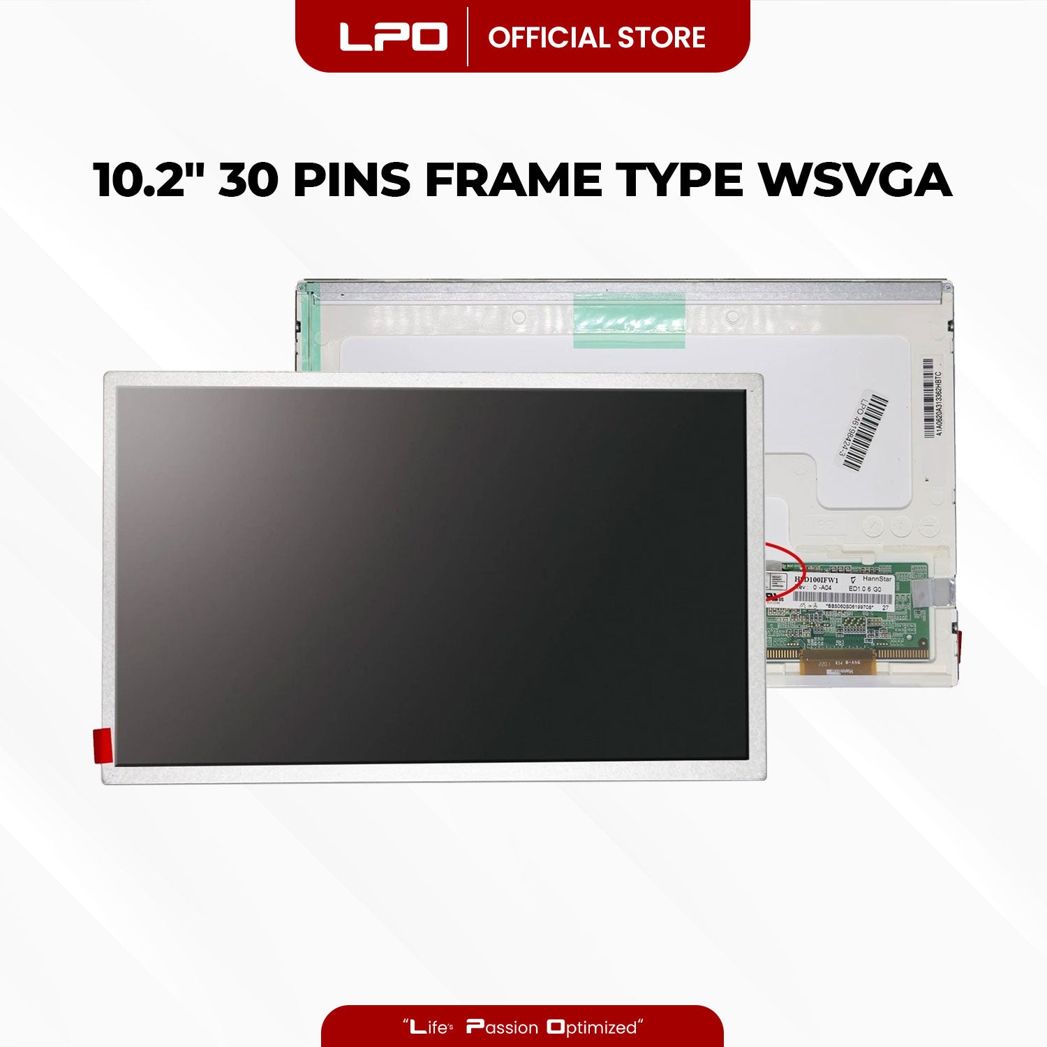 Laptop LCD Screen 10.2