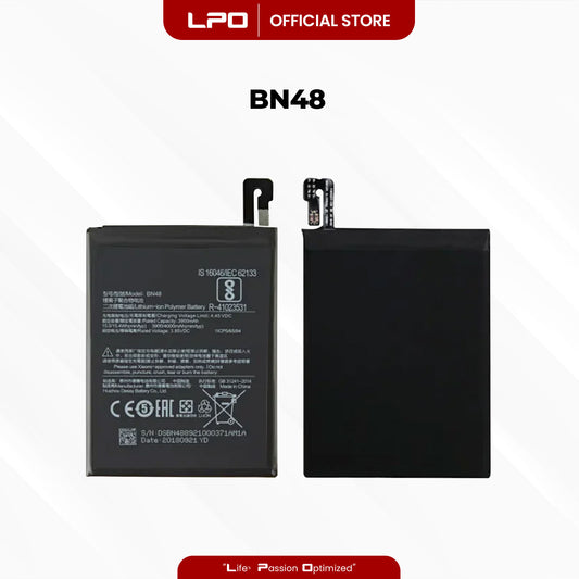 Cellphone Battery Xiaomi Redmi Note 6 Pro 2018 BN48 Compatible with M1806E7TG, M1806E7TH - LPO Laptop PC-Outlet