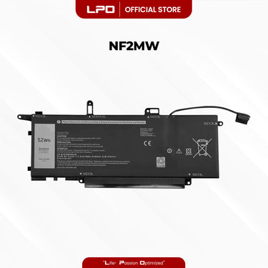 Laptop Battery NF2MW Compatible with Dell Latitude 7400 2-in-1, Latitude 9410 Series