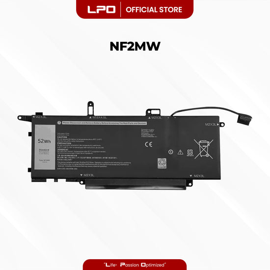 Laptop Battery NF2MW Compatible with Dell Latitude 7400 2-in-1, Latitude 9410 Series