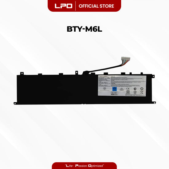 Laptop Battery BTY-M6L Compatible with MSI GS65 GS75 Stealth Thin 8SE 8SF 8SG 8RF 9SD 9SE