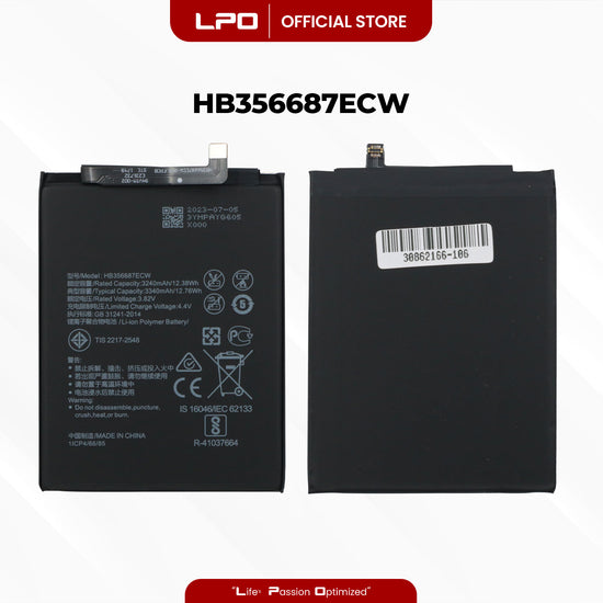 Cellphone Battery Huawei Nova 3i / Nova 2i HB356687ECW Compatible with Huawei Honor 7X, Mate 10 Lite, P30 Lite