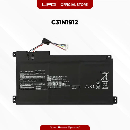 Laptop Battery C31N1912 Compatible with Asus VivoBook 14 E510MA, 14 L410MA