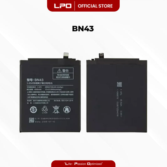 Cellphone Battery Xiaomi Redmi Note 4X BN43 Compatible with Xiaomi Redmi Note 4 2017, 2016100 - LPO Laptop PC-Outlet