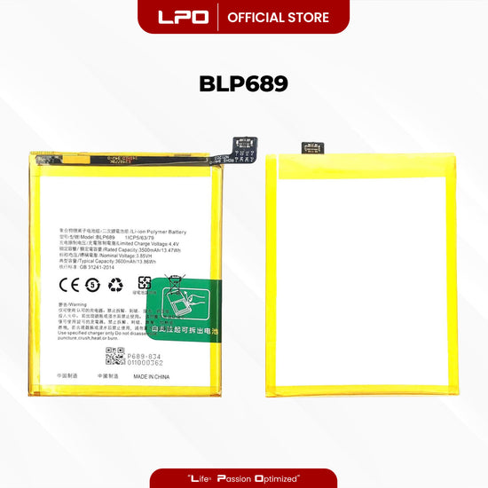 Cellphone Battery	Oppo RX17 Neo 2018 BLP689 Compatible with R15X 2018 - LPO Laptop PC-Outlet