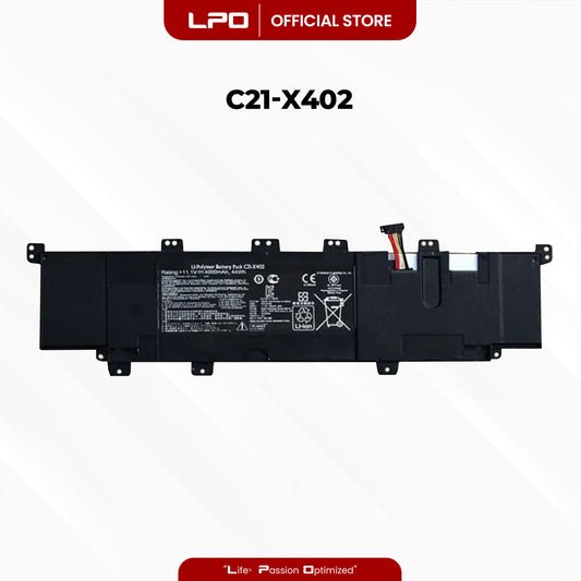 Laptop Battery C21-X402 Compatible with Asus S300CA-RS91T Asus S300E-C1003H