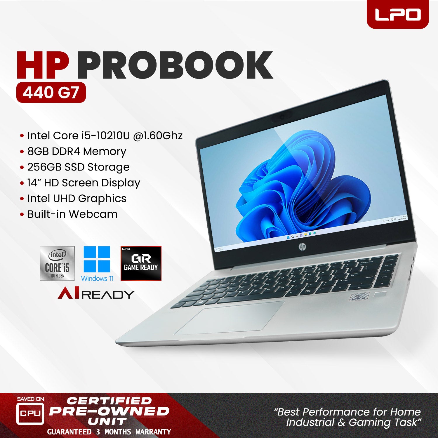 Pre-owned HP ProBook 440 G7