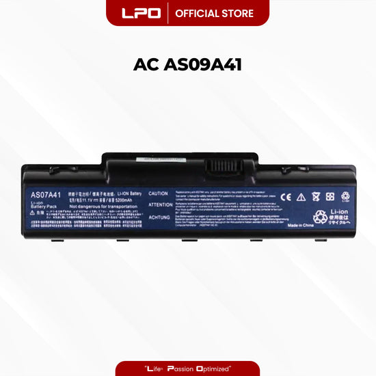 Laptop Battery AS09A41  Compatible with Acer Aspire 4732Z, 5332, 5334, 5516, 5517 - LPO Laptop PC-Outlet