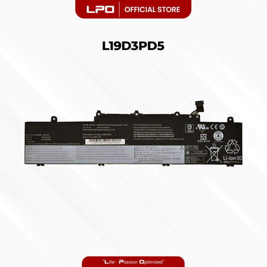 Laptop Battery L19D3PD5 Compatible with Lenovo ThinkPad E14 2nd Gen. Lenovo ThinkPad E15 2nd Gen Series