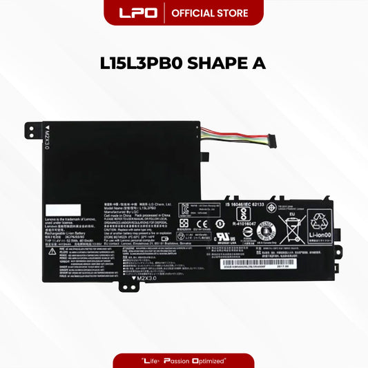 Laptop Battery L15L3PB0 Shape A Compatible with Lenovo IdeaPad 330S-14AST 330S-14IKB 330S-15ARR 330S-15AST 330S-15IKB Series