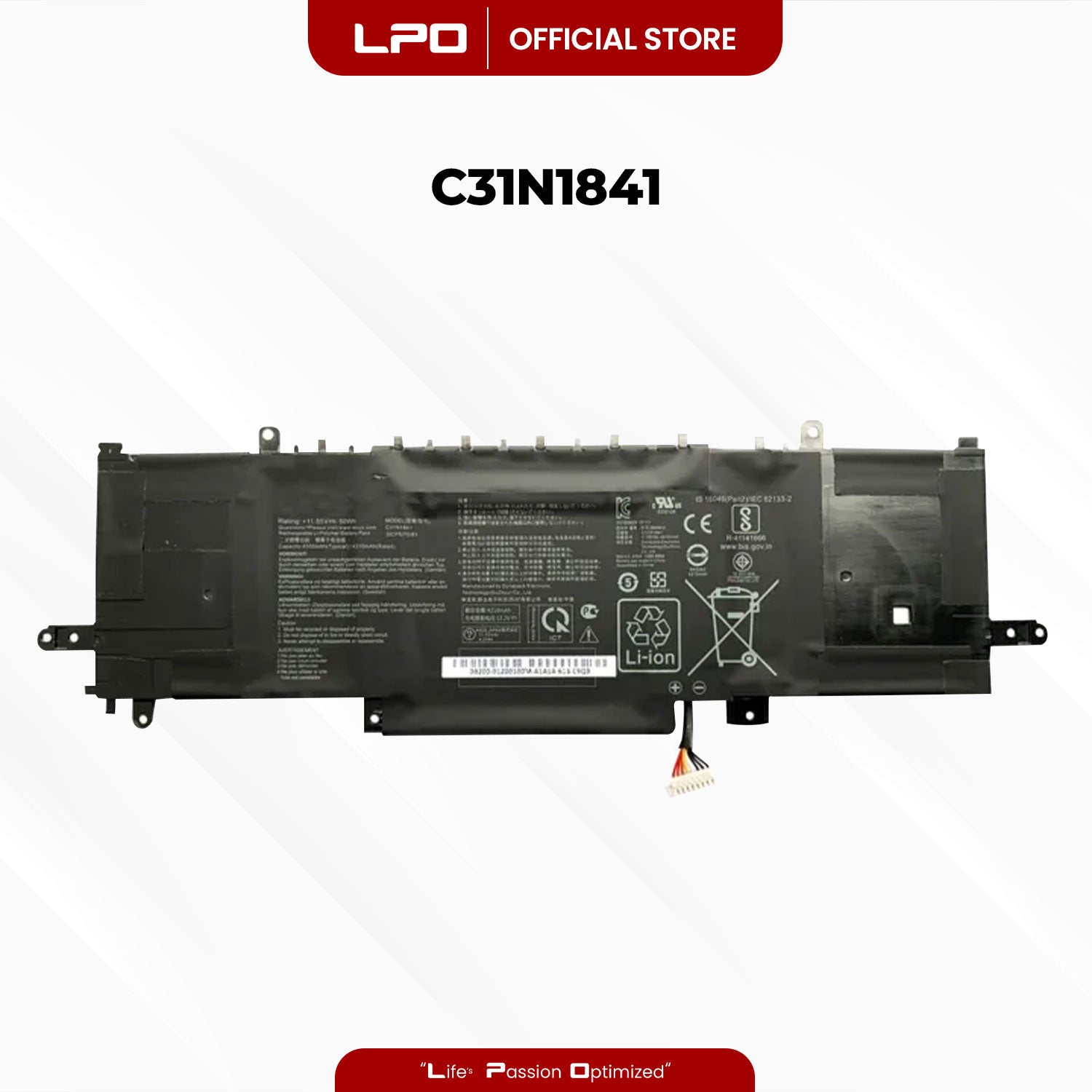 Laptop Battery C31N1841 Compatible with ASUS ZenBook 13 UX334FA UX334FL UX333FAC