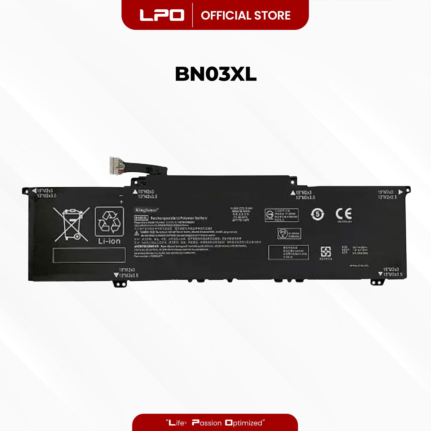 Laptop Battery BN03XL Compatible with HP ENVY X360 13-AR0082AU 13-AY0008NA 13-BA0010NR Series