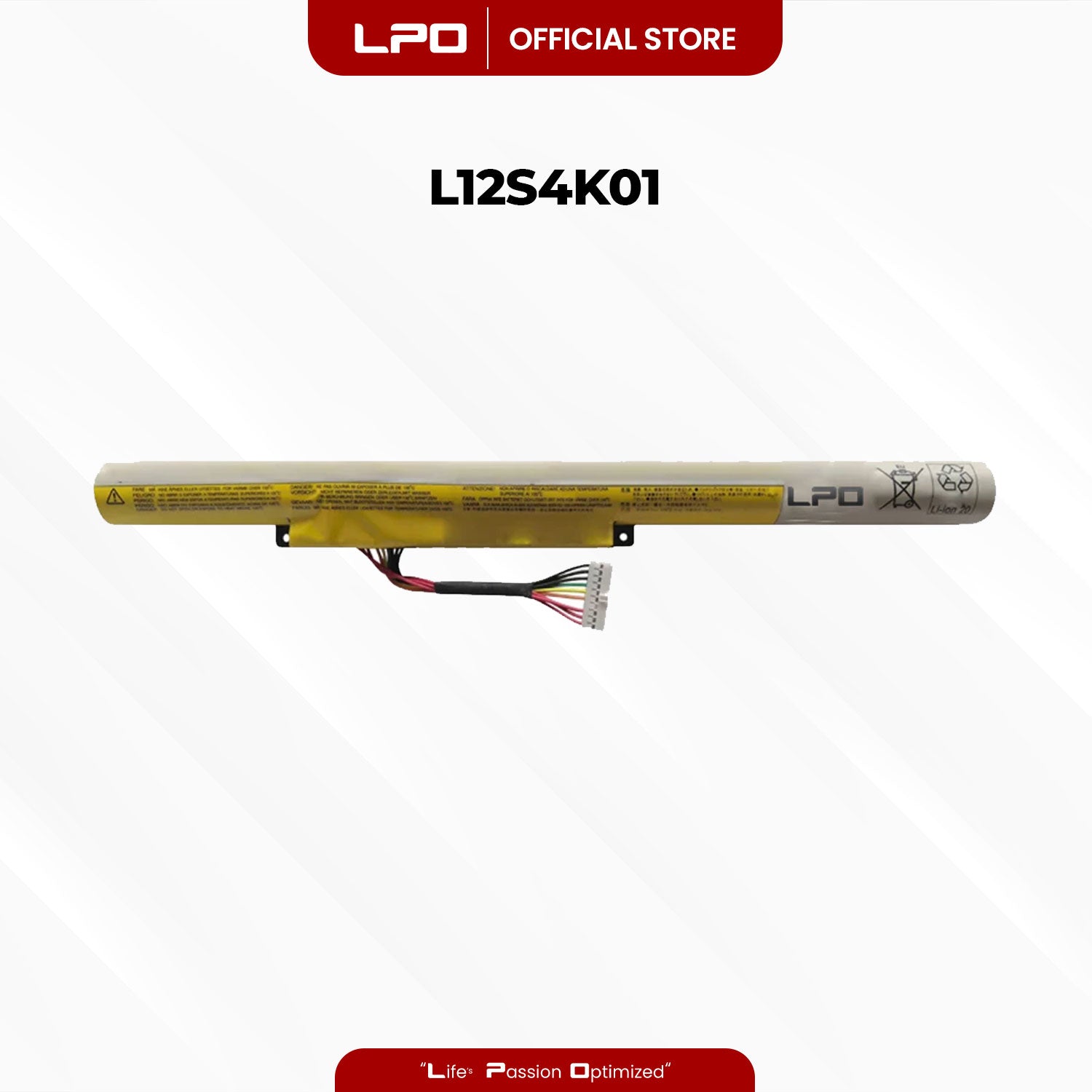 Laptop Battery L12S4K01 Compatible with Lenovo Erazer Z400A Z500A Series