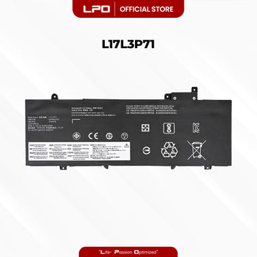 Laptop Battery L17L3P71 Compatible with Lenovo ThinkPad T480S, T480S-20L7