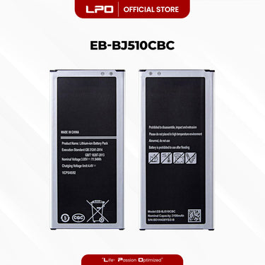 Cellphone Battery Samsung Galaxy J5 2016 EB-BJ510CBC Compatible with SM-J510F, SM-J510G