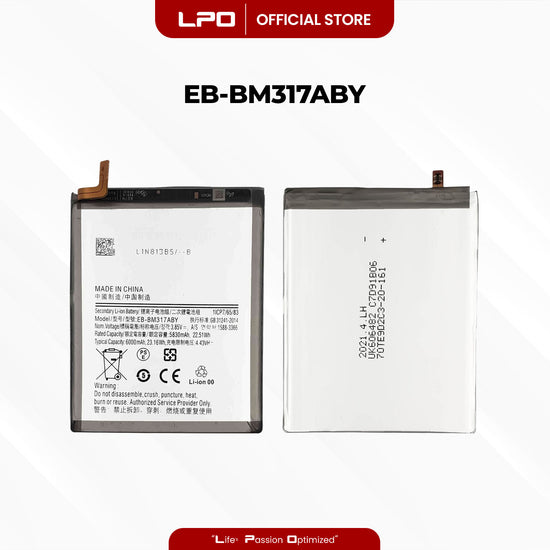 Cellphone Battery Samsung Galaxy M31 2020 EB-BM317ABY Compatible with SM-M315F, SM-M315F/DS