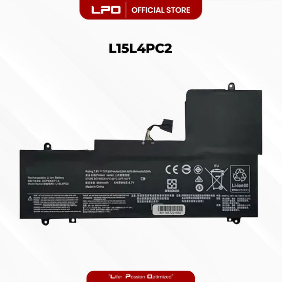 Laptop Battery L15L4PC2 Compatible with Lenovo Ideapad Yoga 710-14IKB 710-14ISK Series