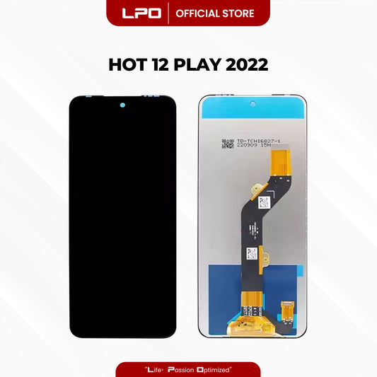 Cellphone LCD Screen	6.82" Infinix Hot 12 Play 2022 Compatible with X6816C, X6816