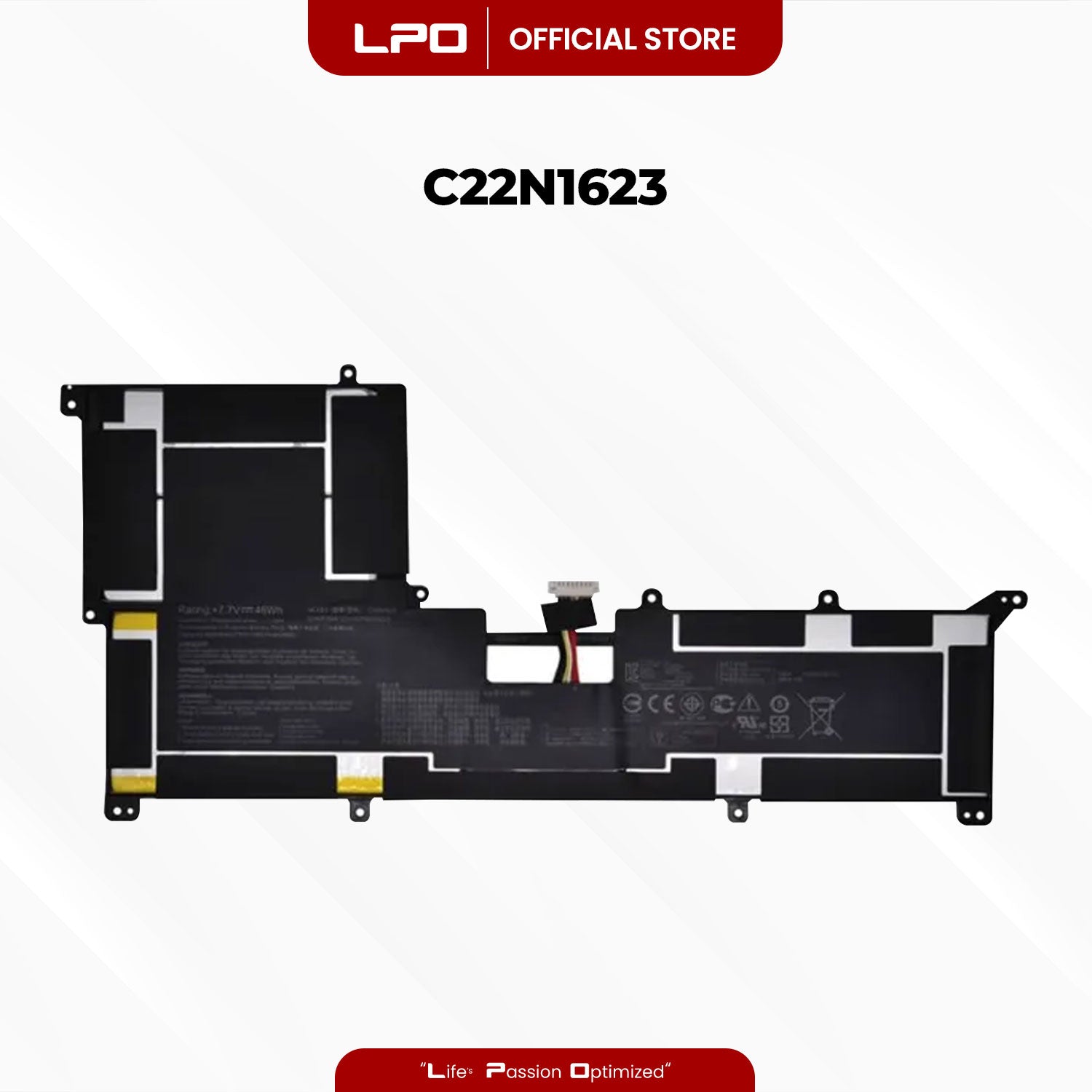 Laptop Battery C22N1623 Compatible with Asus ZenBook 3 Deluxe UX490 UX490U UX490UA