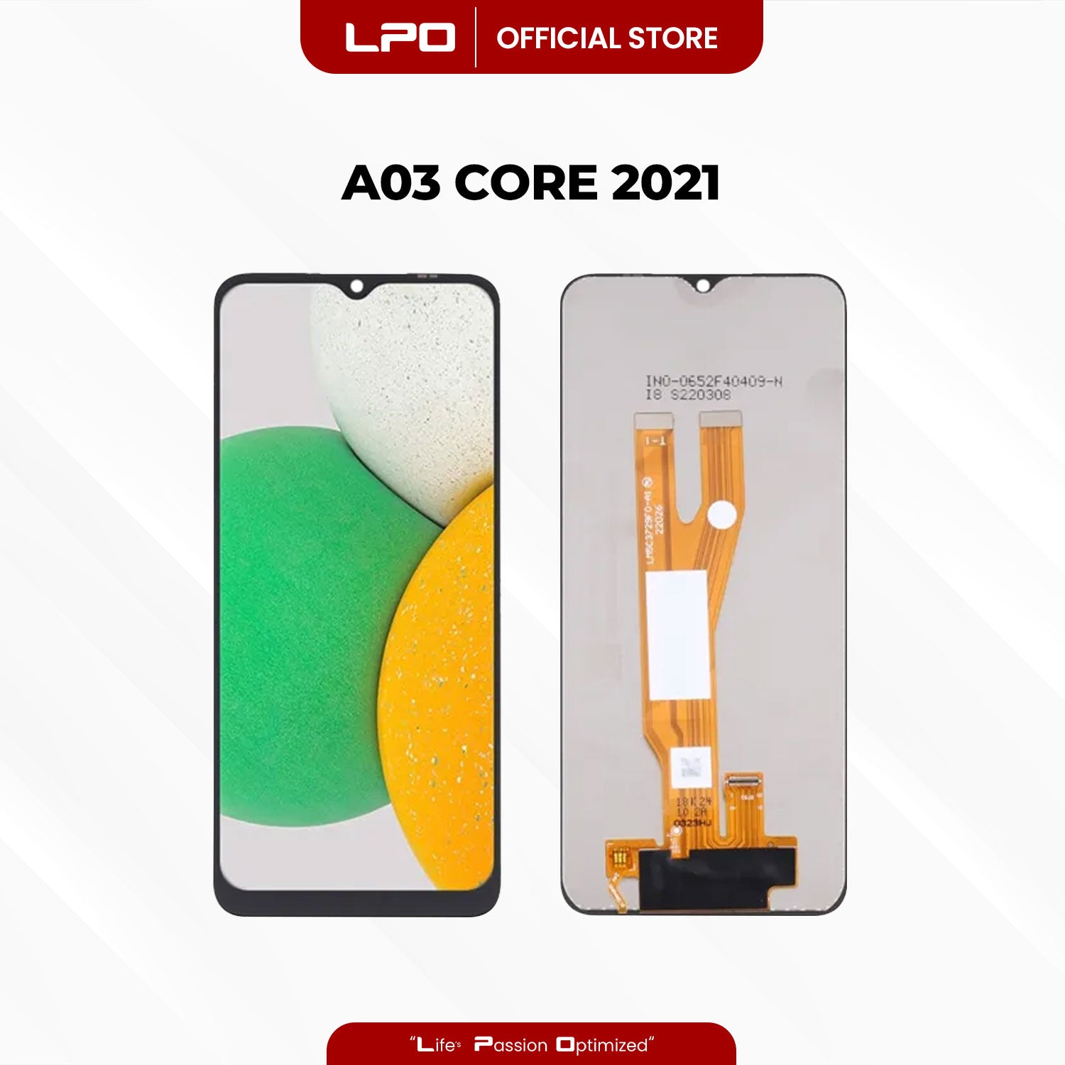 Cellphone LCD Screen	6.5 Samsung Galaxy A03 Core 2021 Compatible with SM-A032F, SM-A032F/DS, SM-A032M