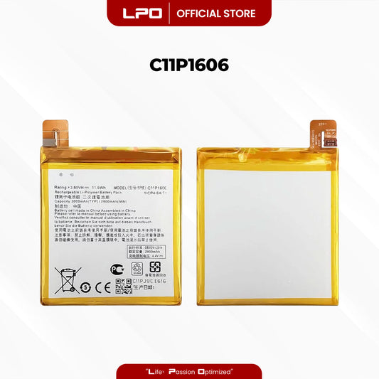Cellphone Battery	Asus Zenfone 3 Laser ZC551KL 2016 C11P1606 Compatible with Z01BDB