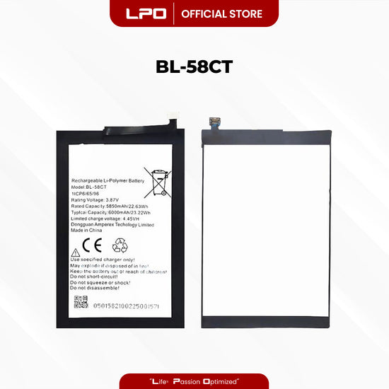 Cellphone Battery Tecno Spark 7T 2021 BL-58CT Compatible with Tecno Spark 7 2021 - LPO Laptop PC-Outlet