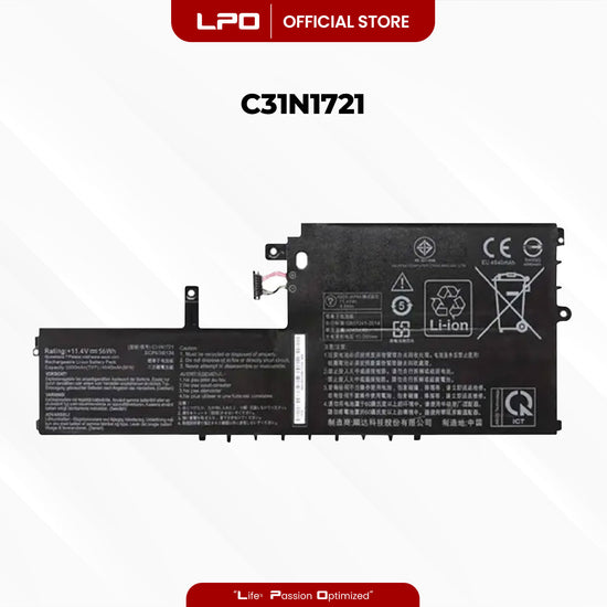 Laptop Battery C31N1721 Compatible with Asus VivoBook E406MA, EB155T, EK072TS