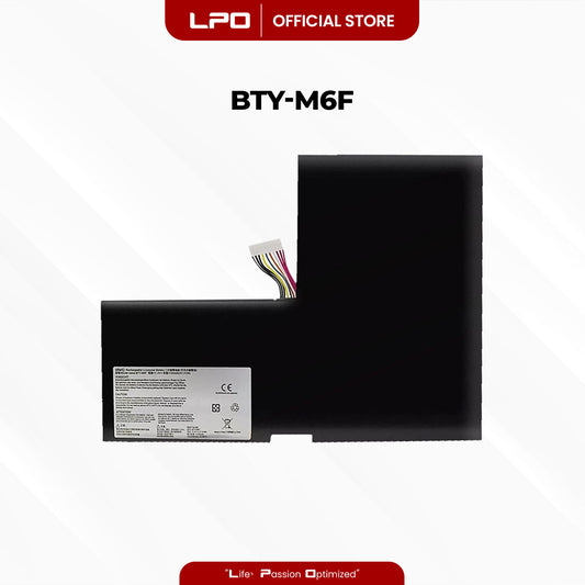 Laptop Battery BTY-M6F Compatible with MSI 16H2, MSI GS60, GS60 2PC-010CN, GS60 2PC-279XCN