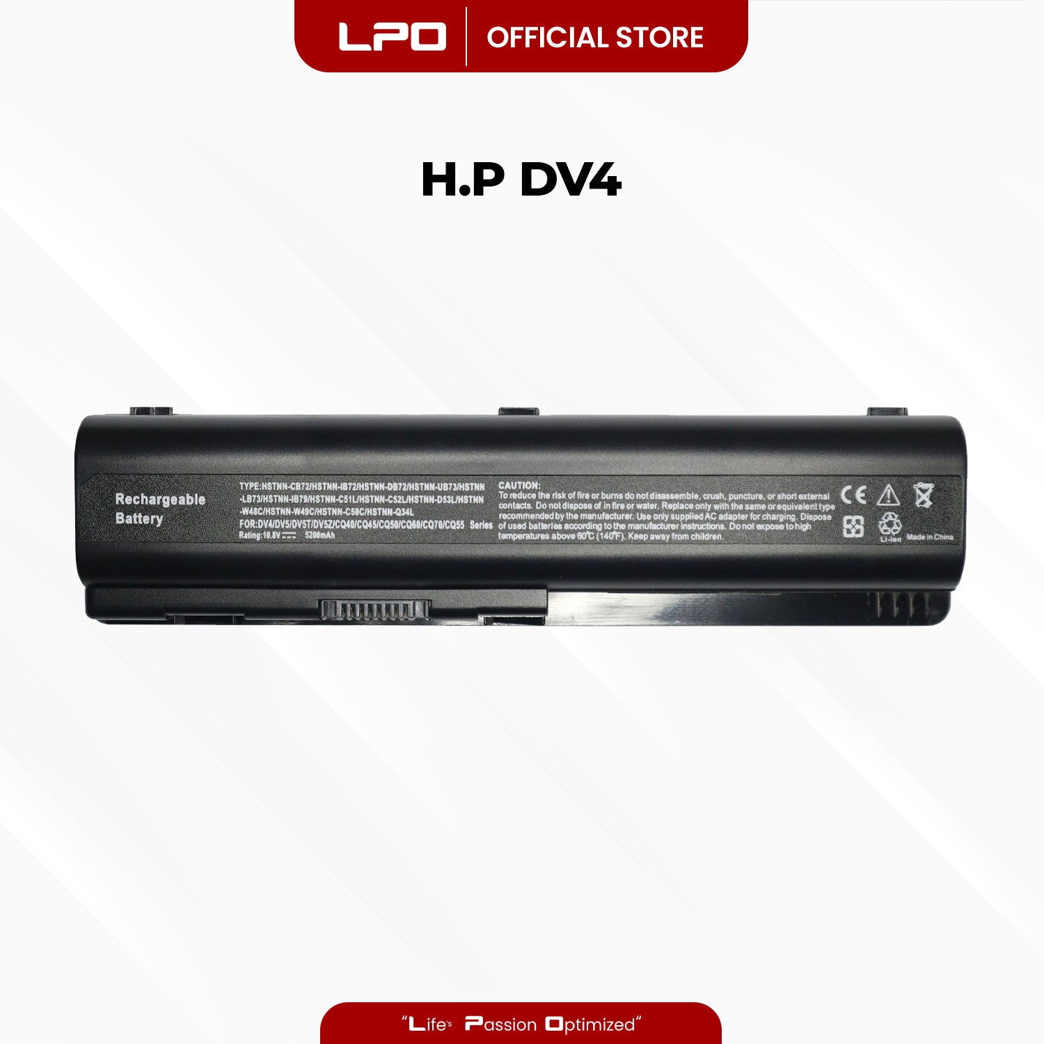 Laptop Battery DV4 Comapatible wih HP 485041-001 485041-003 487296-001 487354-001