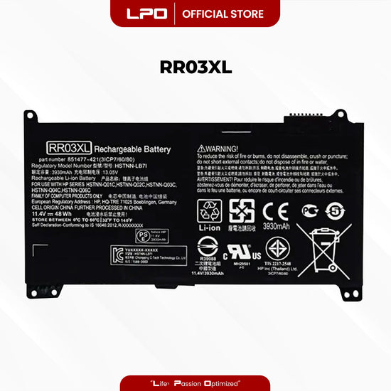 Laptop Battery RR03XL Compatible with HP MT20 Series, Hp ProBook 430 G4 Series, Hp ProBook 440 G4 Series