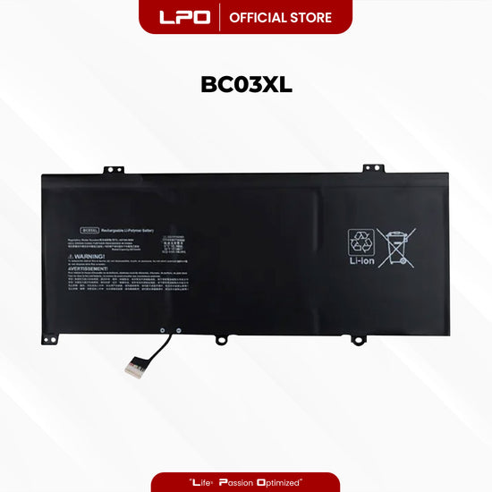 Laptop Battery BC03XL Compatible with HP Pro c640 Chromebook, HP Pro c640 Chromebook Enterprise